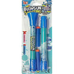 ToyMarkt Σετ Παιδικό Όπλο Φυσοκάλαμο με Βελάκια 88665