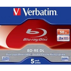 Verbatim 43760 Εγγράψιμα BD-RE 2x Dual Layer 50GB 5τμχ