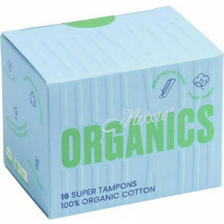 Moxie Organics Super Ταμπόν για Αυξημένη Ροή 16τμχ