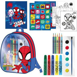 Cerda Spidey And Friends Σετ Ζωγραφικής 23x22x7cm 20τμχ
