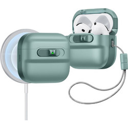 ESR Pulse Halolock MagSafe Θήκη Σιλικόνης για Apple AirPods 4 Πράσινη