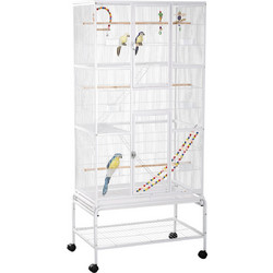 PawHut Κλουβί Πτηνών 83x53x180cm D10-089V00WT