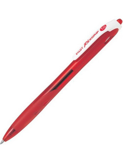 Pilot RexiGrip Στυλό Διαρκείας 1mm Κόκκινο BPRG-10M-RR