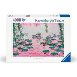 Puzzle Ravensburger Ροζ Νούφαρα 4000 Κομμάτια