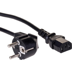 Akyga AK-PC-06A Καλώδιο Τροφοδοσίας Schuko to IEC C13 3m