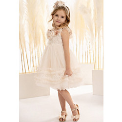 Baby Bloom Βαπτιστικό Φόρεμα 2τμχ 125-116-8280