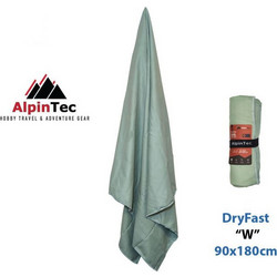 Alpintec Πετσέτα Θαλάσσης Microfiber Γαλάζια 90x180cm WMS-XXL-PCI