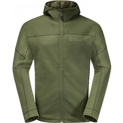 Jack Wolfskin Ανδρικό Μπουφάν Χειμωνιάτικο Χακί 1710881-4129