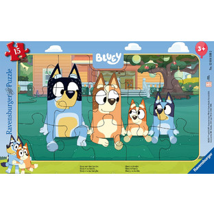 Παιδικό Puzzle Ravensburger Bluey & Her Family 15 Κομμάτια