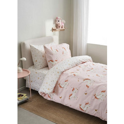 Vesta Home Σετ Παιδικά Σεντόνια Μονά Βαμβακερά 170x260 Kelly 3τμχ