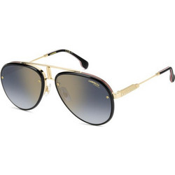 Carrera CA11/1V Ανδρικά Γυαλιά Ηλίου Aviator Μεταλλικά Χρυσά με Μαύρο Φακό
