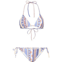 Rip Curl Bikini Set Τριγωνάκι Μπλε Σομόν 0M1WSW-3282