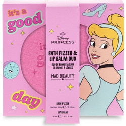 Mad Beauty Princess Cinderela Express Yourself-bath Fizzer Lip Balm Set