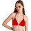 BLU4U Bikini Top Τριγωνάκι Κόκκινο 25366089-07