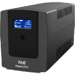 Well Paladin 1200 UPS Line Interactive 1.2kVA 720W με 3 Πρίζες Schuko
