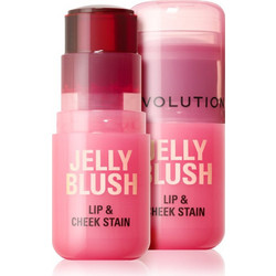 Makeup Revolution Jelly Blush Strawberry Pink Stick Blush Lip & Cheek 5.5gr