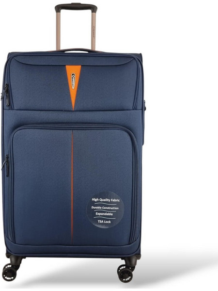 Diplomat Venice ZC6101 Βαλίτσα Μεγάλη 79x46x32cm με 4 Ρόδες Μπλε