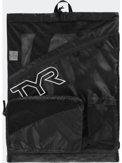 TYR Elite Team Τσάντα Πλάτης Κολυμβητηρίου Μαύρη LBMSHELT-001