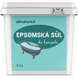 Allnature Epsom Άλατα Μπάνιου Κρύσταλλοι 5kg