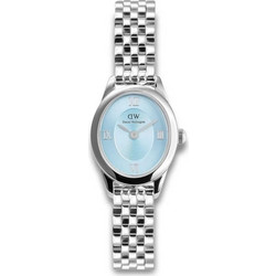 Daniel Wellington Γυναικείο Ρολόι με Ασημί Μεταλλικό Μπρασελέ DW00100809