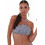 Bluepoint Bikini Top Μπουστάκι Animal Print Γαλάζιο 25066001-25