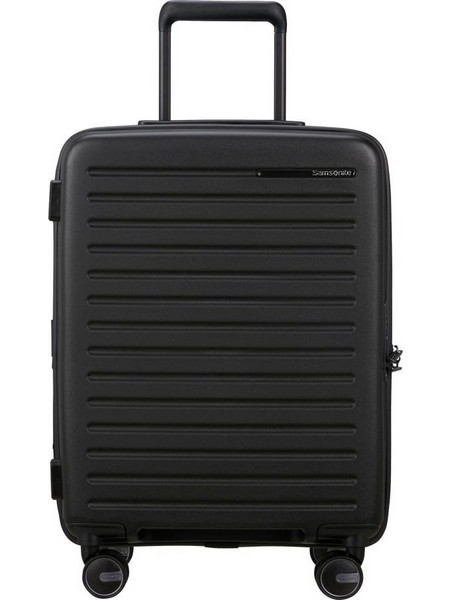 Samsonite RestackD 150702-1041 Βαλίτσα Καμπίνας 55x40x20cm με 4 Ρόδες Μαύρη