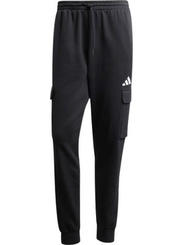 Adidas Essentials Ανδρικό Παντελόνι Φόρμας με Λάστιχο Μαύρο JE3820