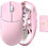 Lamzu MAYA X 8K Ασύρματο Gaming Ποντίκι 30000 DPI Light Pink