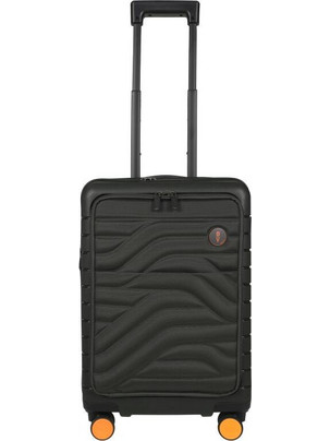 Bric's Ulisse B1Y.08428.078 Βαλίτσα Καμπίνας 55x37x24cm με 4 Ρόδες Χακί