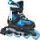 Rollerblade Microblade SL Inline Αυξομειούμενα Rollers Ενηλίκων Μαύρα Μπλε
