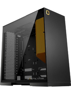 Geometric Future Model 8 Lohan Black Midi Tower Κουτί Υπολογιστή με Πλαϊνό Παράθυρο
