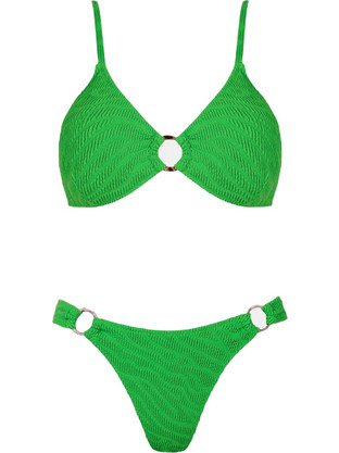Rock Club Bikini Set Τριγωνάκι Πράσινο BP-5009