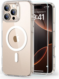 ESR Classic Hybrid Halolock Back Cover Clear (iPhone 16 Pro Max)