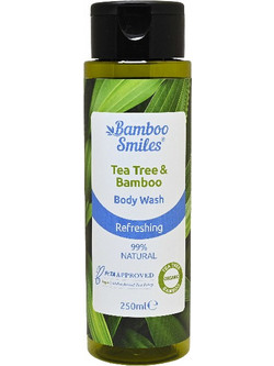 Bamboo Smiles Tea Tree & Bamboo Αφρόλουτρο σε Gel 250ml