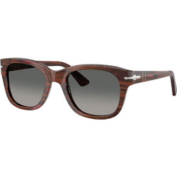 Persol PO3372 1223/71 Ανδρικά Γυαλιά Ηλίου Τετράγωνα Κοκάλινα Καφέ με Μαύρο Degradee Φακό