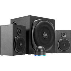 Speedlink Gravity Lt Ηχεία Υπολογιστή 2.1 40W με Bluetooth & RGB Φωτισμό Μαύρα
