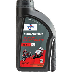 Fuchs Silkolene Pro 4 Συνθετικό Λάδι Μηχανής 4T 15W-50 1lt