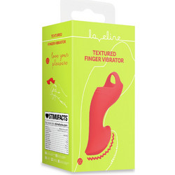 Loveline Textu Δονητής Δακτύλου red Finger Vibrator Sunrise Κόκκινος