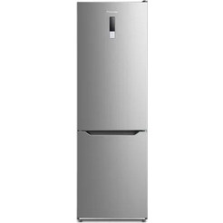 Robin RB-487 Ψυγειοκαταψύκτης 356lt Full No Frost Υ200xΠ60xΒ63.5cm Inox