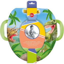 Stor Dinosaurs Παιδικό Κάθισμα Τουαλέτας με Χερούλια Πράσινο