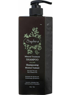 Saphira Mineral Treatment Σαμπουάν για Όγκο για Λεπτά Μαλλιά 1lt