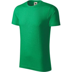 Malfini Ανδρικό Αθλητικό T-Shirt Πράσινο MLI-17316
