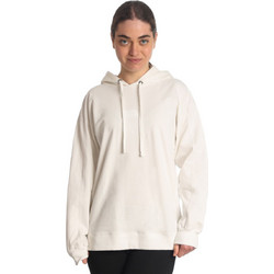 Paco & Co Γυναικείο Φούτερ Oversized με Κουκούλα Εκρού 2482029-04