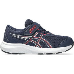 ASICS Gel-Contend 9 Παιδικά Αθλητικά Παπούτσια για Τρέξιμο Navy Μπλε Κόκκινα 1014A338-407