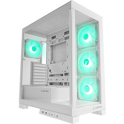Rampage Hydra V2 White Gaming Midi Tower Κουτί Υπολογιστή με Πλαϊνό Παράθυρο
