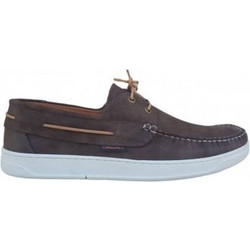 Commanchero Ανδρικά Μοκασίνια Boat Shoes Καστόρινα Σοκολατί 72170-222