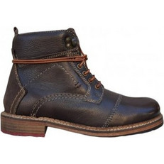 Canguro Ανδρικά Αρβυλάκια Suede Σοκολατί A036-314-BROWN