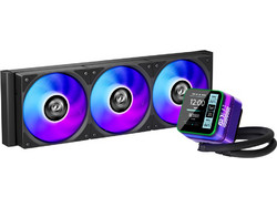 Redragon CCW-3014 Black Υδρόψυξη CPU 120mm ARGB για Socket 115x / 1200 / 1366 / 2011 / 2011-3 / 2066 / AM2 / AM2+ / AM3 / AM3+ / AM4 / AM5 / FM1 / FM2 / FM2+