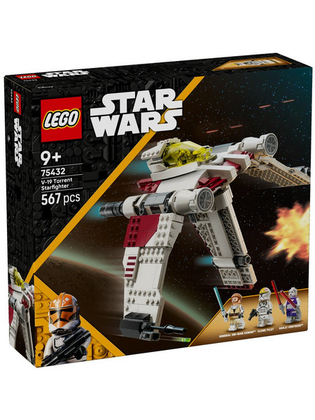 Lego Star Wars V-19 Torrent Starfighter για 9+ Ετών 75432