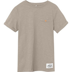 Name It Παιδικό T-Shirt Κοντομάνικο Εκρού 13201047